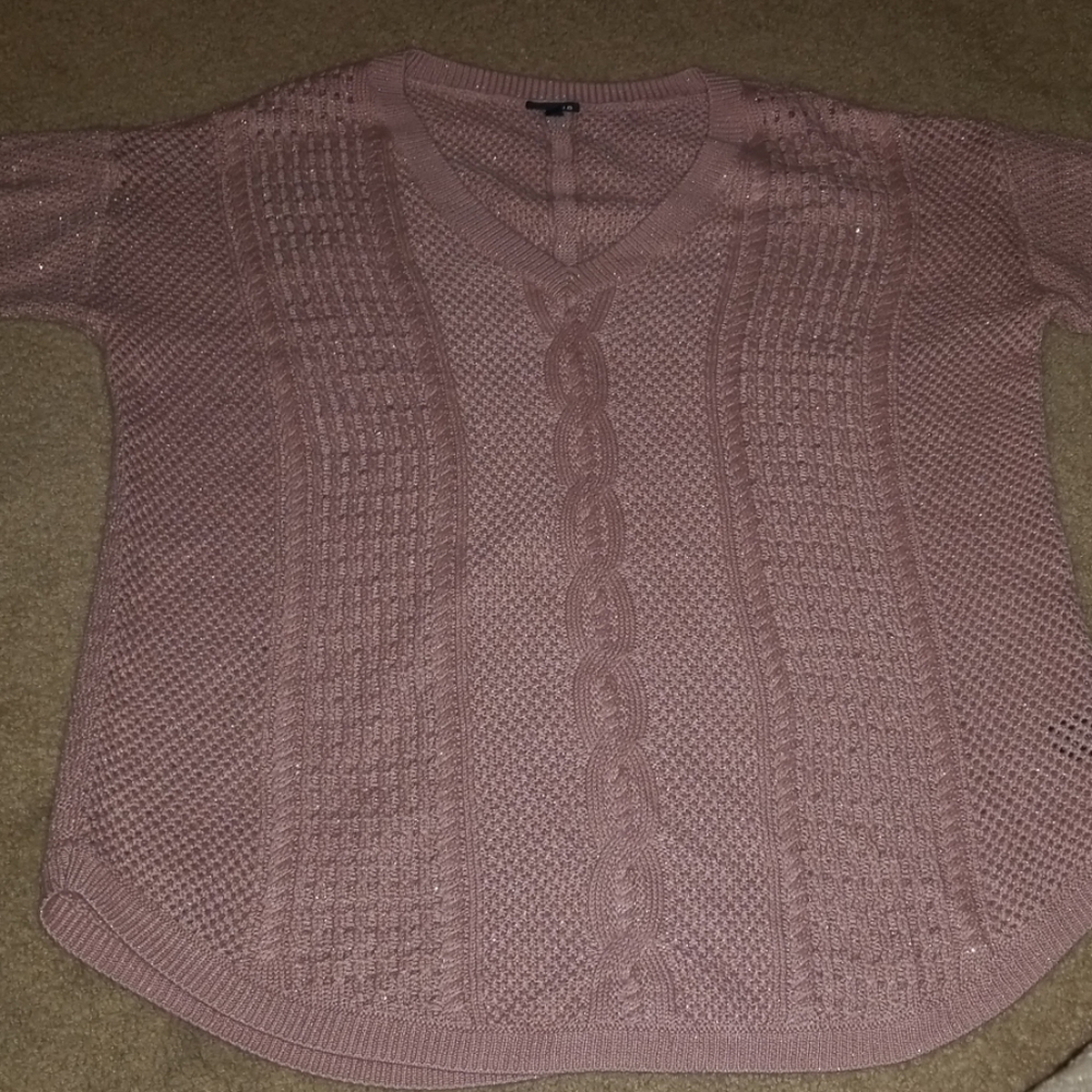 Warm and sparkly sweater